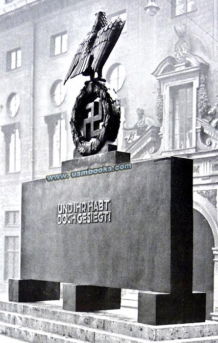 Nazi Putsch memorial in Munich